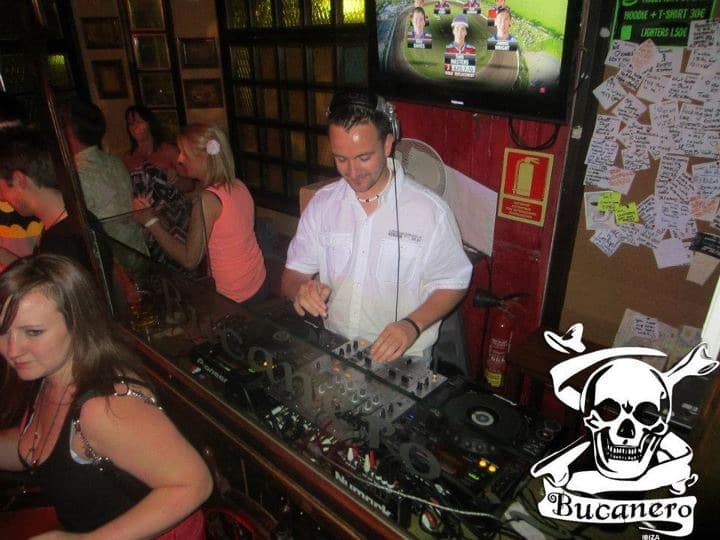 DJ Alan O'Sullivan performing at a Cork event